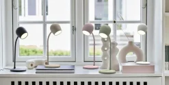 Kreafunk LED-lampe/højttaler/Qi Ellie Sort Outlet
