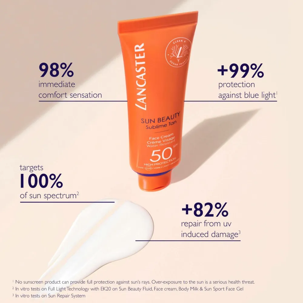 Lancaster Solbeskyttelse>Sun Care Face Face Cream SPF30 50 ml