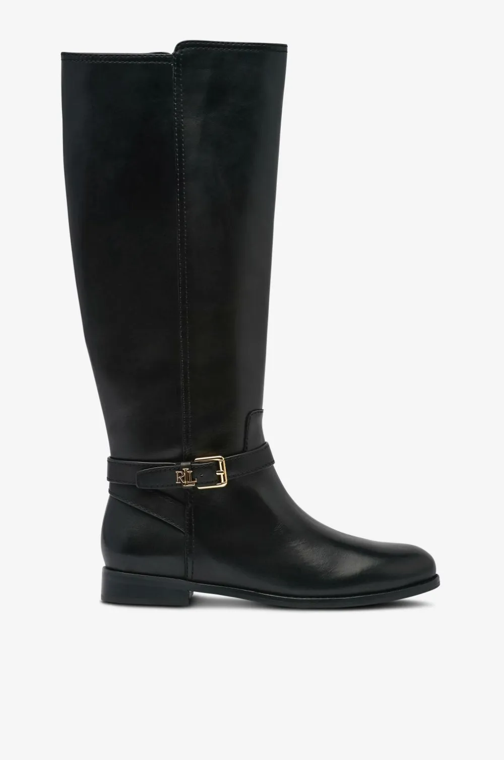 Lauren Ralph Lauren Støvler>Støvler Burnished Calf-brooke Tll 2-bo-tal Black
