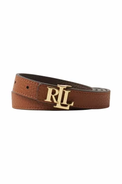 Lauren Ralph Lauren Bælter>Bælte Rev Lrl 20-Blt-Sny Lauren tan/dark brown
