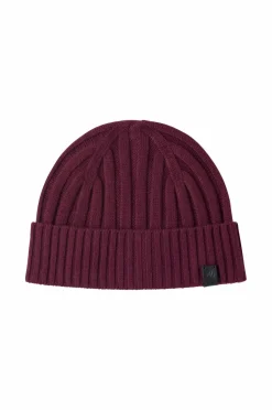 Lauren Ralph Lauren Huer>Hue Polyester Blend-rib Dark garnet