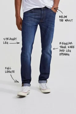 Lee Jeans Daren Zip Fly Cement Clearance