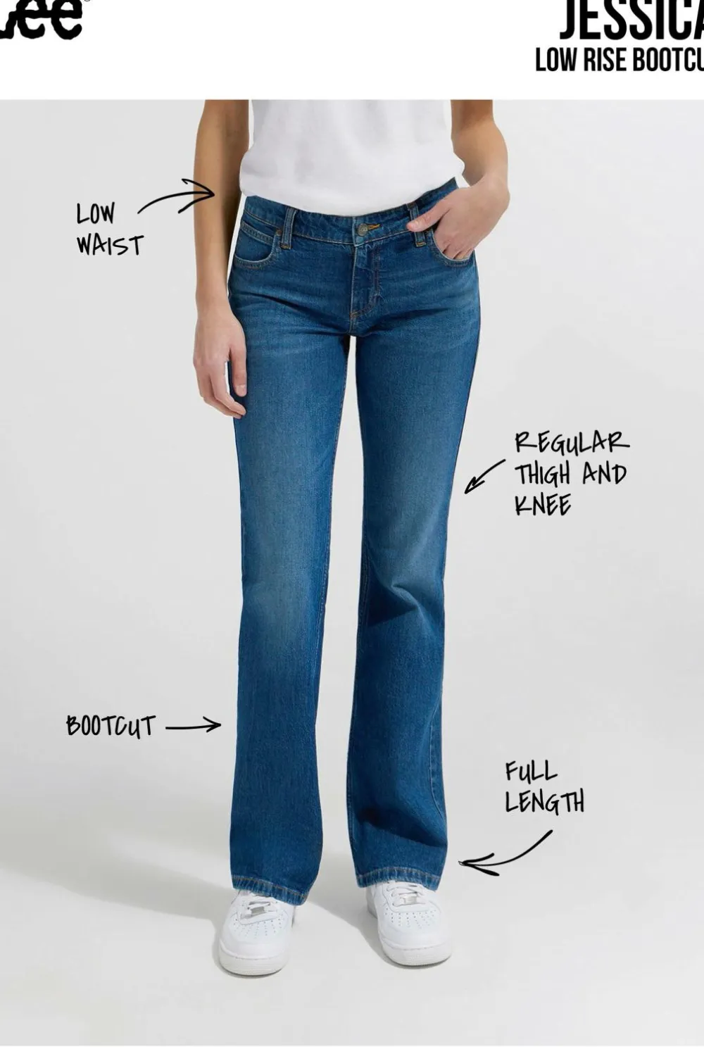 Lee Jeans>Jeans Flap Pocket Jessica Denim Get Em