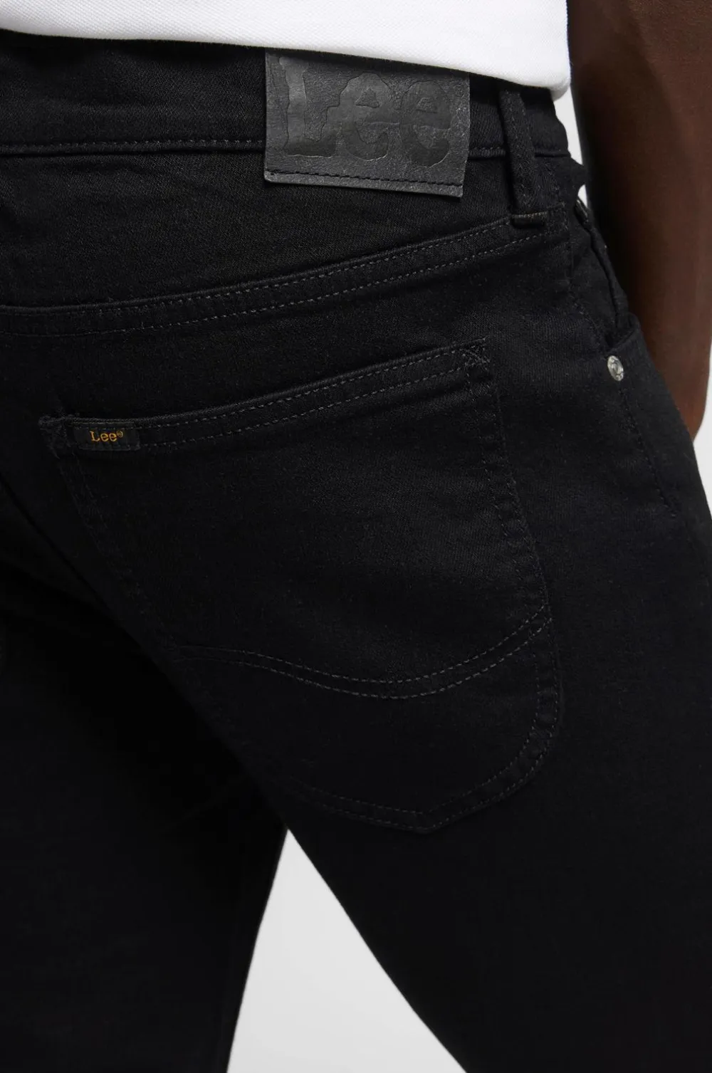 Lee Jeans Luke slim tapered fit Sort New