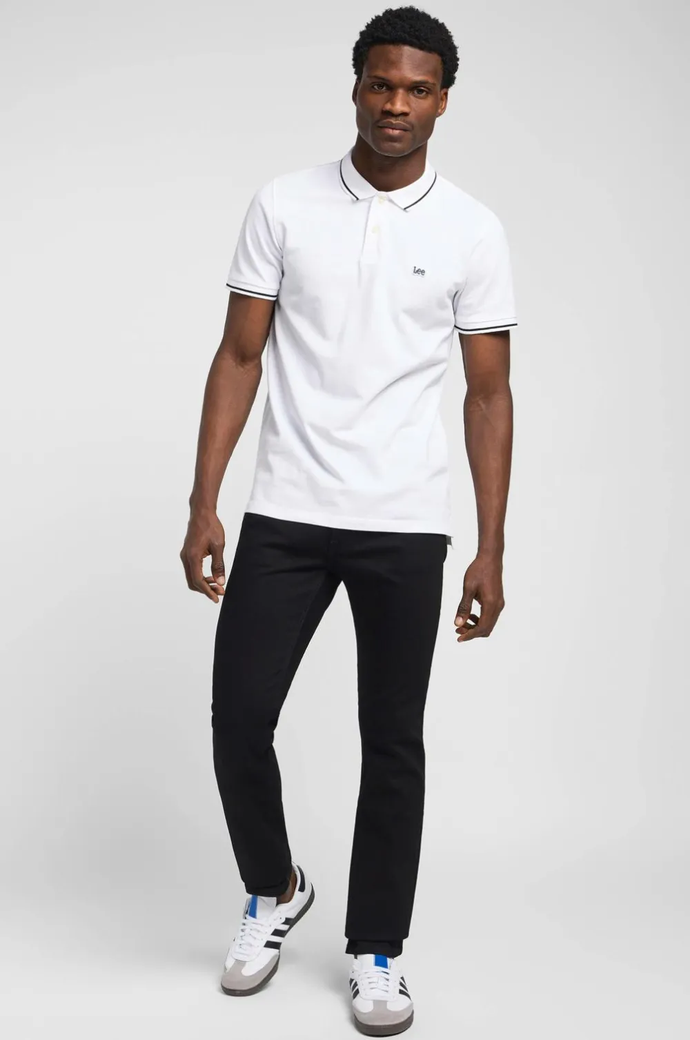 Lee Jeans Luke slim tapered fit Sort New