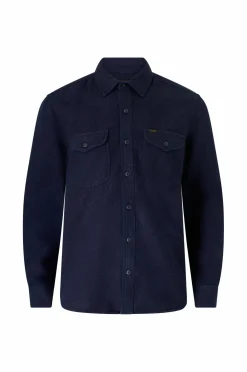 Lee Overskjorte Workwear Shirt Indigo jaspe Best