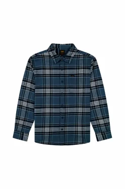 Lee Skjorte Mercantile Shirt Vintage Blue Plaid