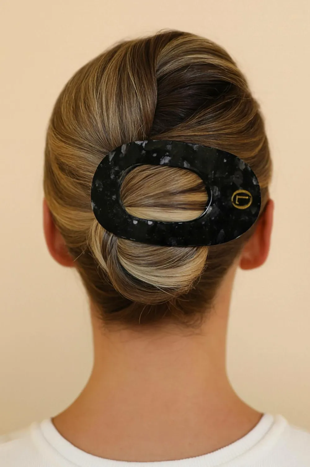 Lenoites Håraccessories>Eco-Friendly Flat Hair Clip Space Black