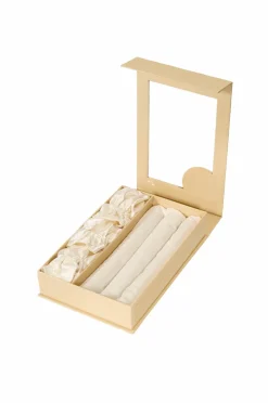 Lenoites Styling>Heatless Curling Rods With Caps 3-Pakke Set Golden Sand