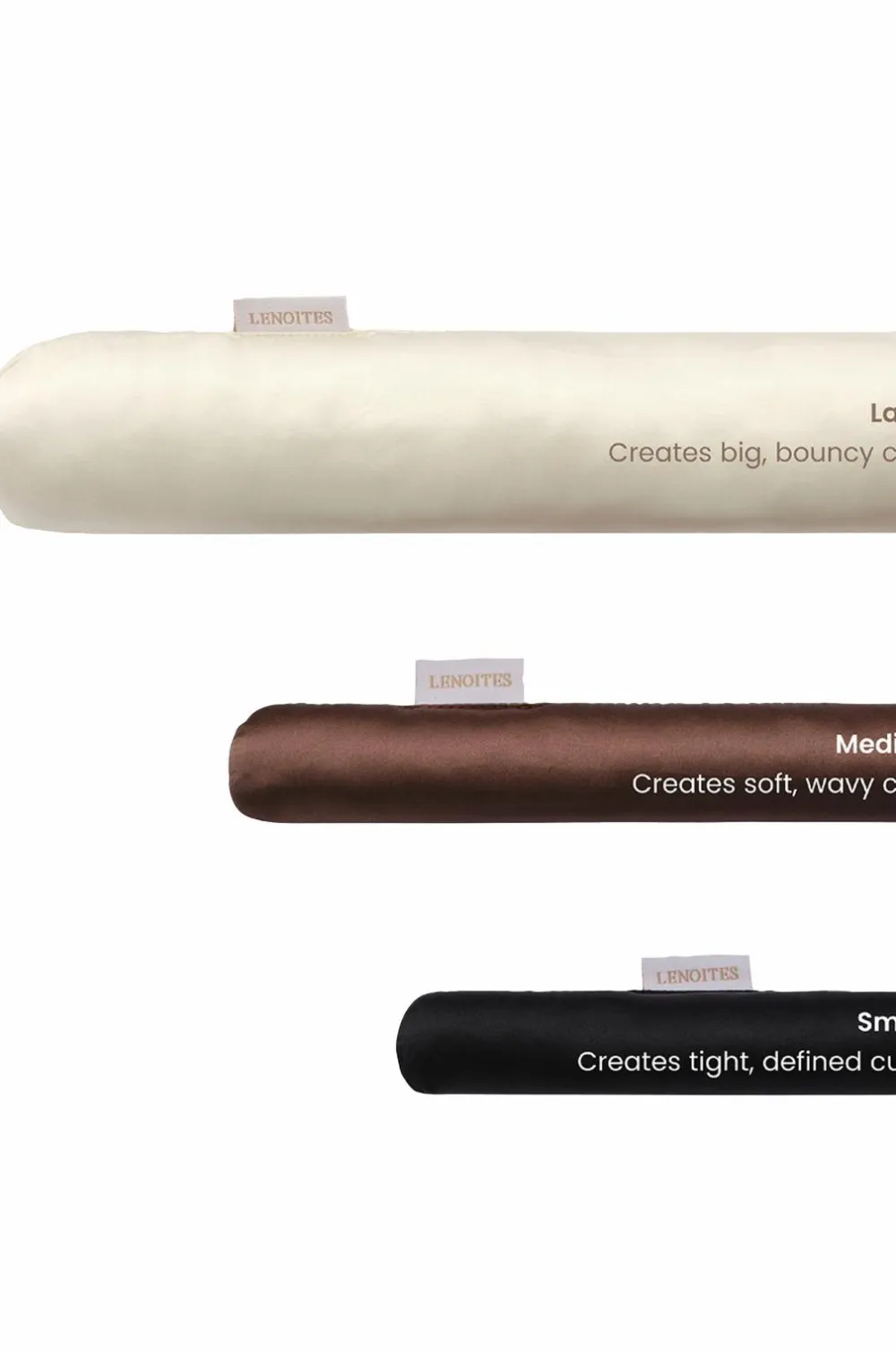 Lenoites Styling>Heatless Curls In Mulberry Silk Medium Brown
