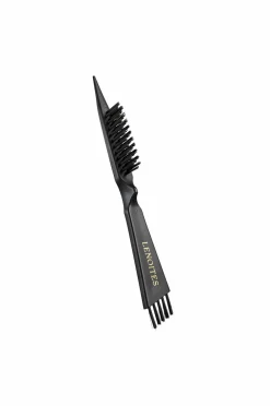 Lenoites Hårbørster>Wild Boar Hair Brush With Cleaning Tool Black