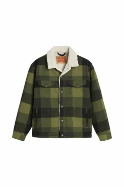 Levi's Jakker & Frakker>Jakke Relaxed Fit Plaid TR Laredo plaid duffel bag