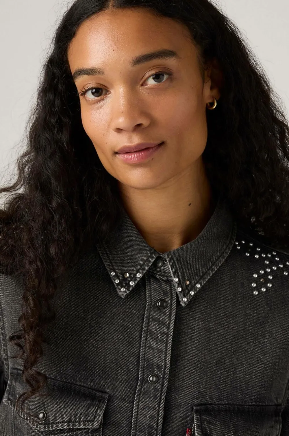Levi's Jeansskjorte Iconic Western BEJEWLED WESTERN Hot