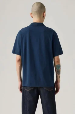 Levi's Poloshirt Authentic Polo NAVY BLAZER GARMENT DYE A NAVY BLAZER