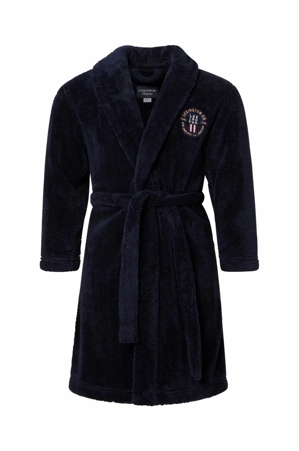 Lexington Morgenkåbe Fleece Kids Dark Blue Outlet