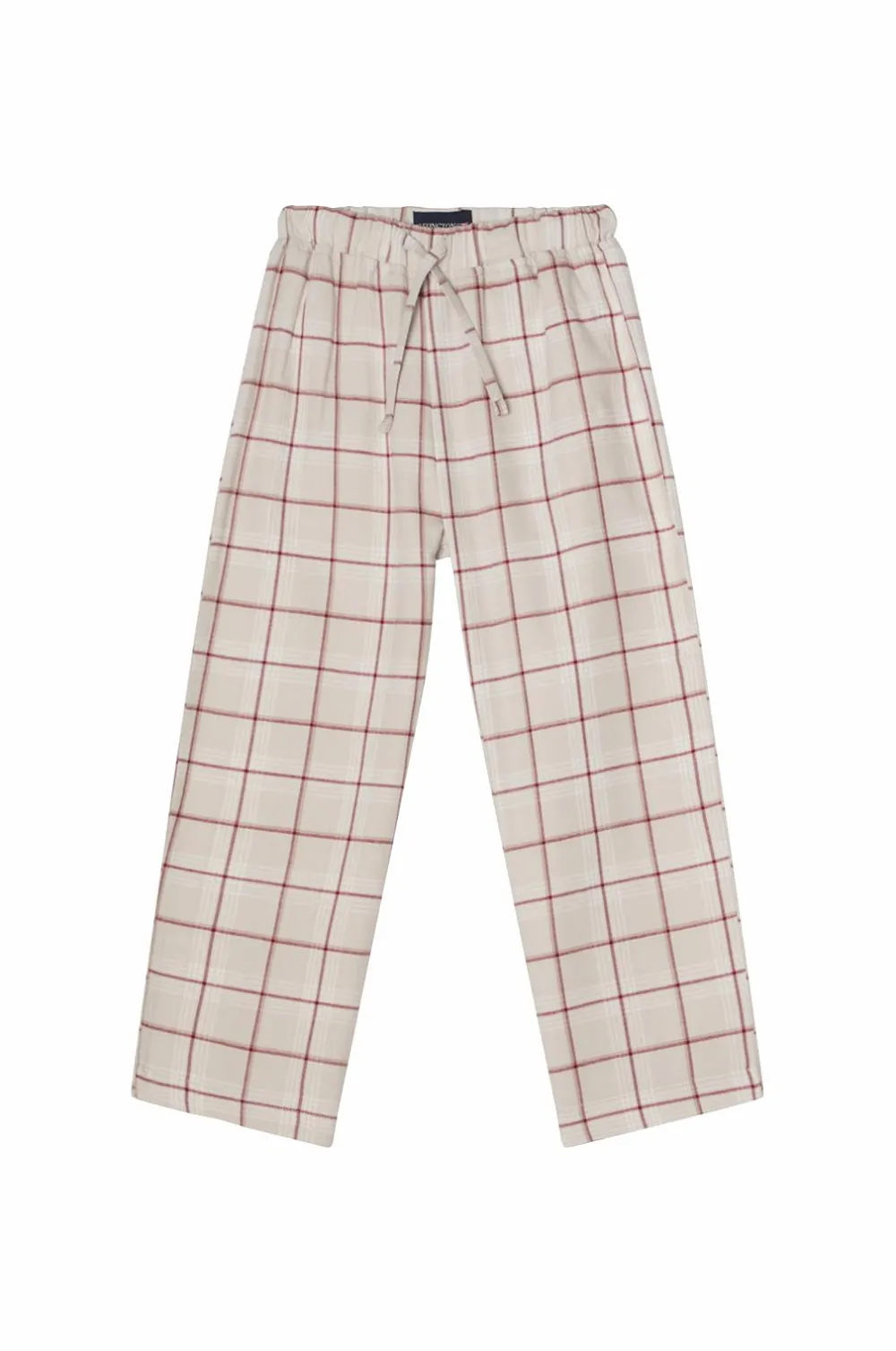 Lexington Nattøj & Homewear>Pyjamassæt Kids Ternet flannel Gray Mulit Check
