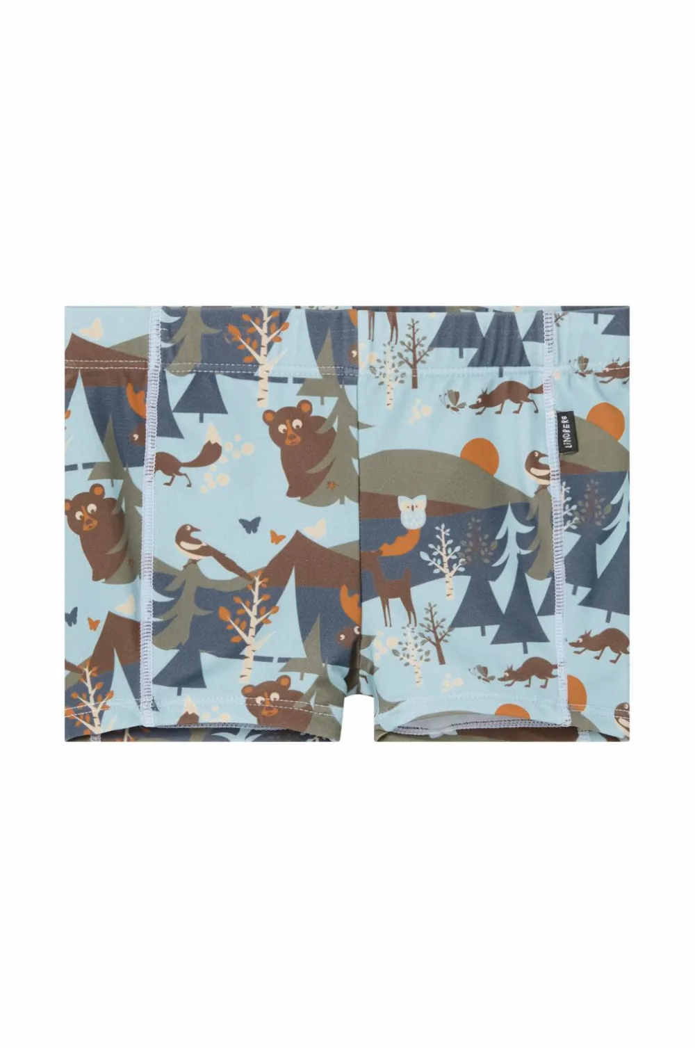 Lindberg Badebukser Thor Swim Trunks Lightblue/brown Online