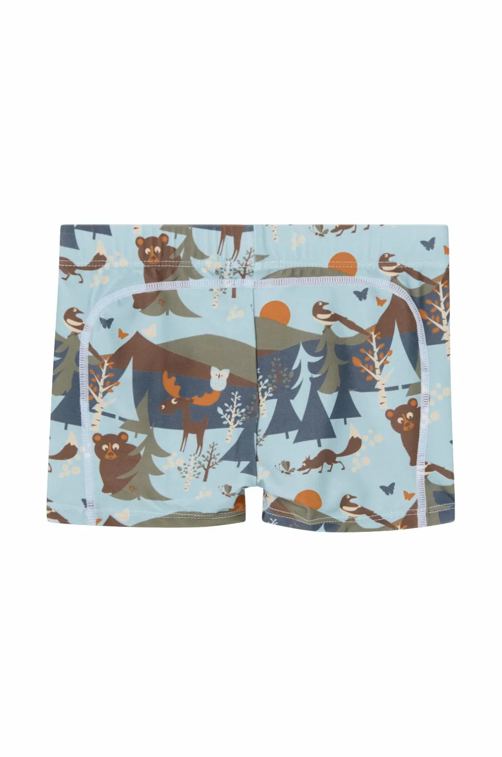 Lindberg Badebukser Thor Swim Trunks Lightblue/brown Online
