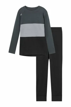 Lindberg Sæt Bamboo Merino Anth/black