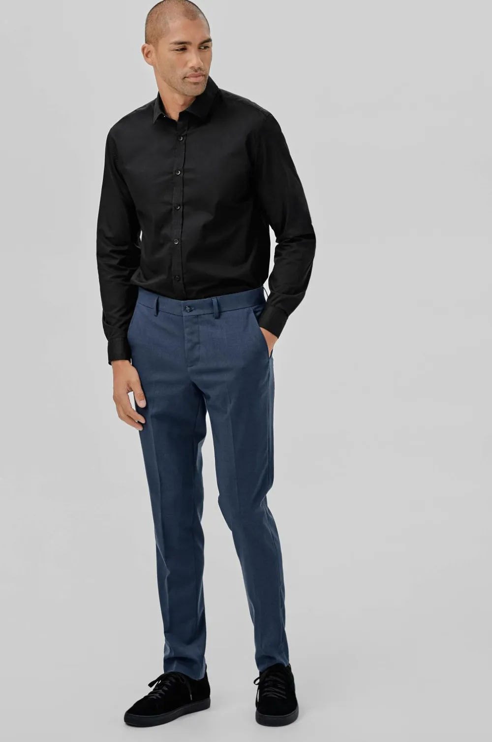 Lindbergh Blazere & Jakkesæt>Jakkesæt, 2 dele Blue Mel