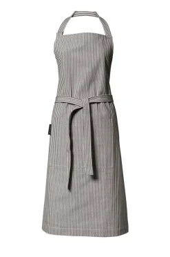 Linum Forklæde Emma Granite Grey Discount