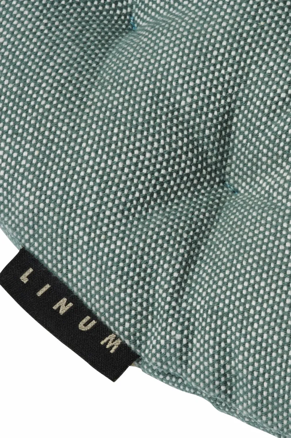 Linum Sædehynde Pepper Ø 37 cm Dark Grey Turquoise Outlet
