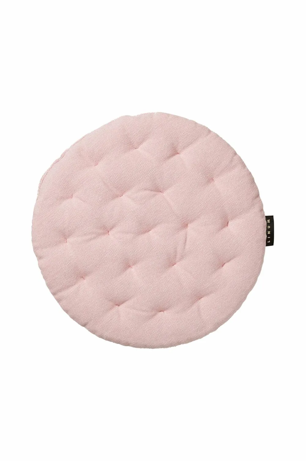 Linum Møbeltekstiler>Sædehynde Pepper Ø 37 cm Dusty Pink