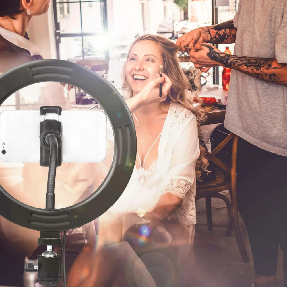 LogiLink Ring Light for Smartphone No color New