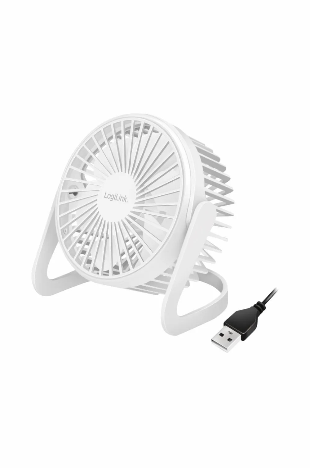 LogiLink USB Bordventilator ø 12,7 cm No color Hot