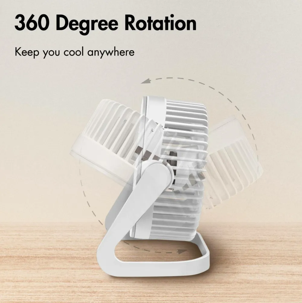 LogiLink Husholdningselektronik>USB Bordventilator ø 15,24 cm No color