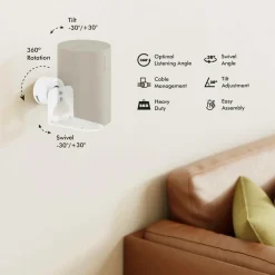 LogiLink Vægbeslag Sonos Era 100 / Era 300 No color Clearance