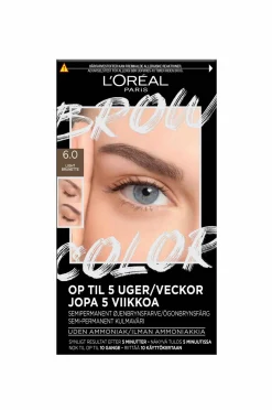 L'Oréal Paris Øjenbryn>Brow Color Kit 30 Ml 6.0 Light Brunette