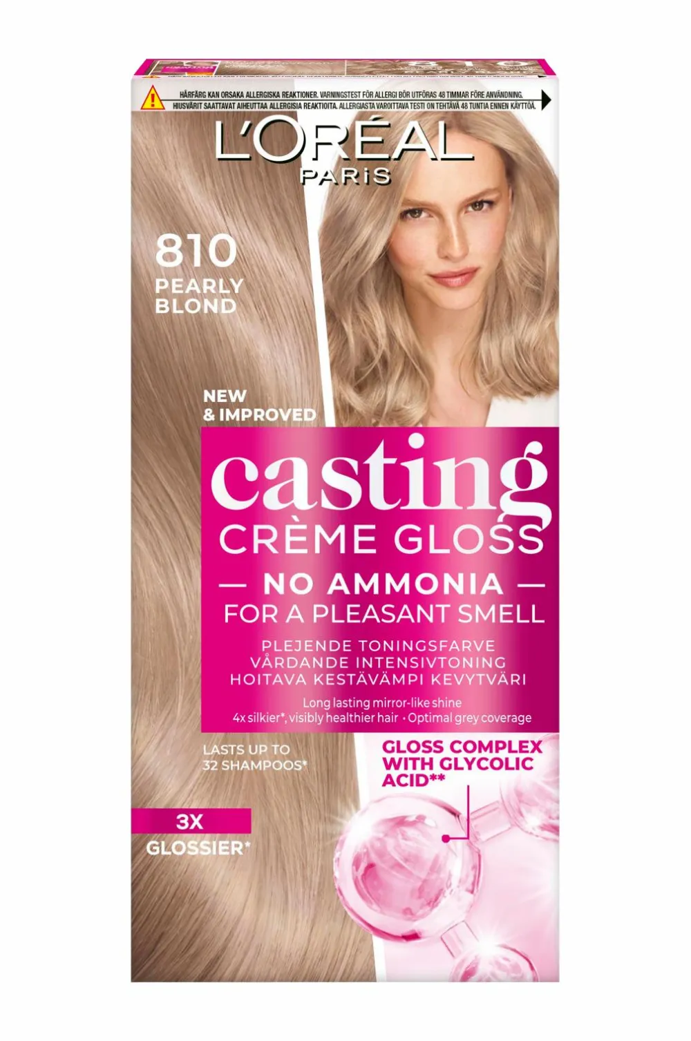 L'Oréal Paris Hårfarve>Casting Creme Gloss 810 Pearly Blonde