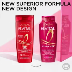 L'Oréal Paris Hår|Hår>Elvital Color Vive Shampoo For Colored Hair 250 Ml