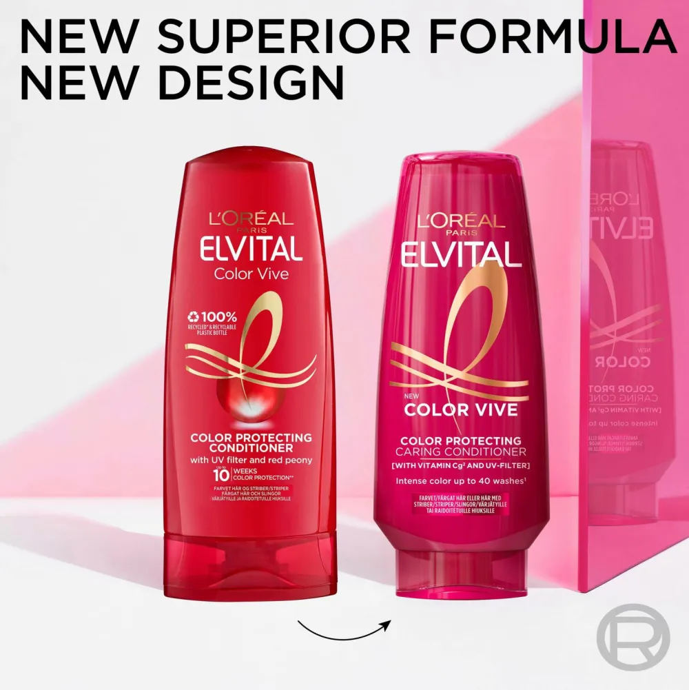 L'Oréal Paris Elvital Color Vive Conditioner For Colored Hair 200 Ml New