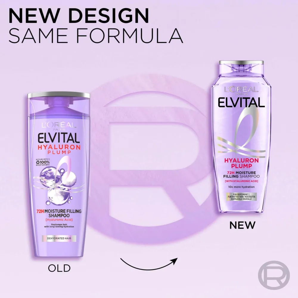 L'Oréal Paris Hårpleje>Elvital Hyaluron Plump Shampoo For Dehydrated Hair 500 Ml