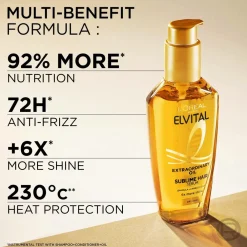 L'Oréal Paris Elvital Extraordinary Oil Hair Oil For Dry Hair 50 Ml No Color Discount