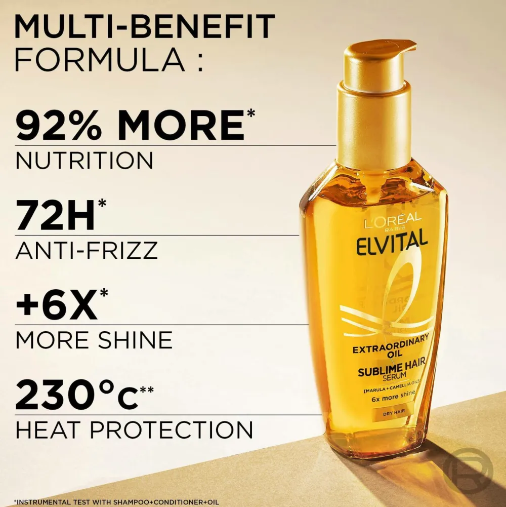 L'Oréal Paris Elvital Extraordinary Oil Hair Oil For Dry Hair 50 Ml No Color Discount