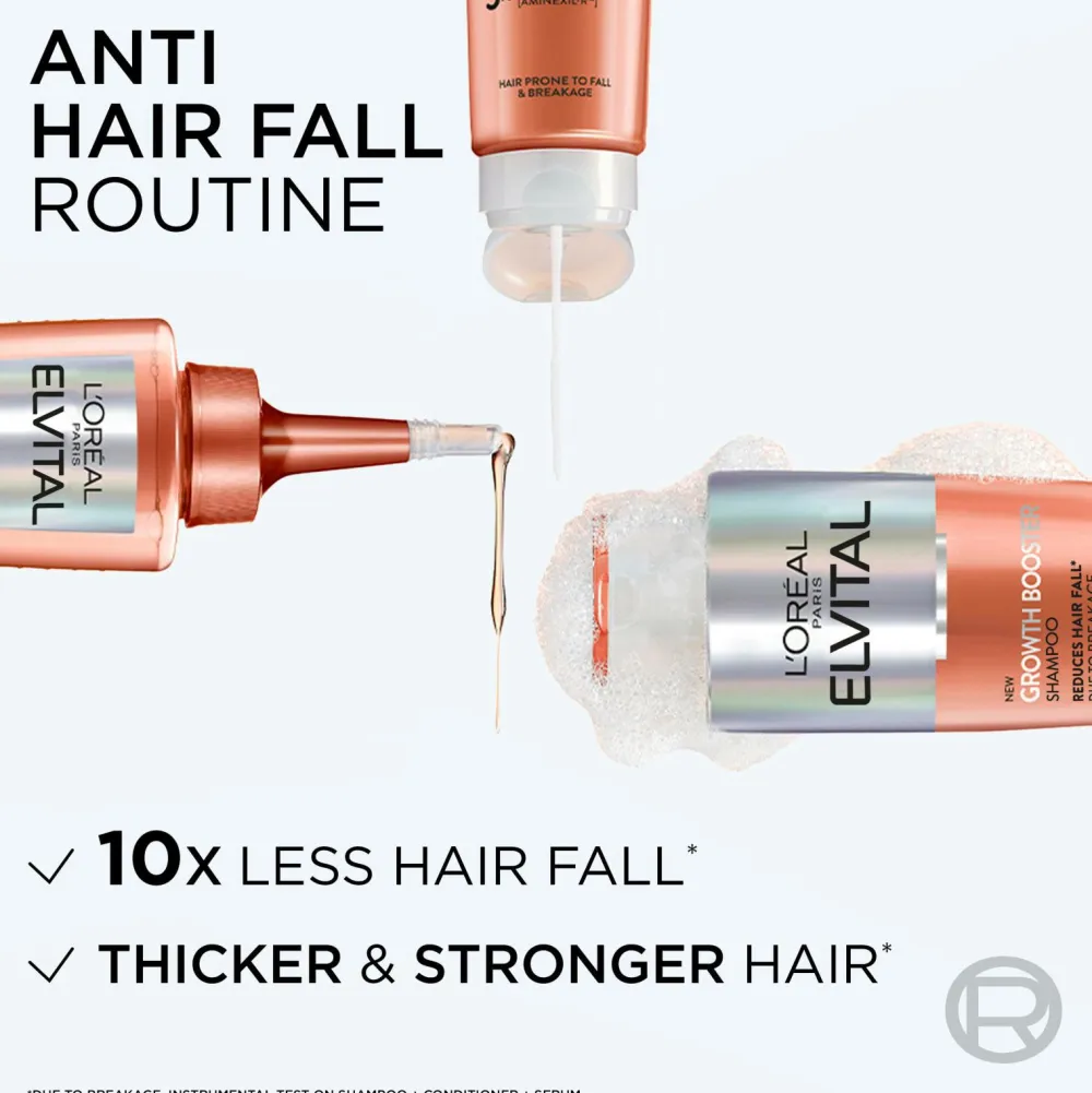 L'Oréal Paris Elvital Growth Booster Conditioner Against Hair Loss 150 Ml No Color Clearance