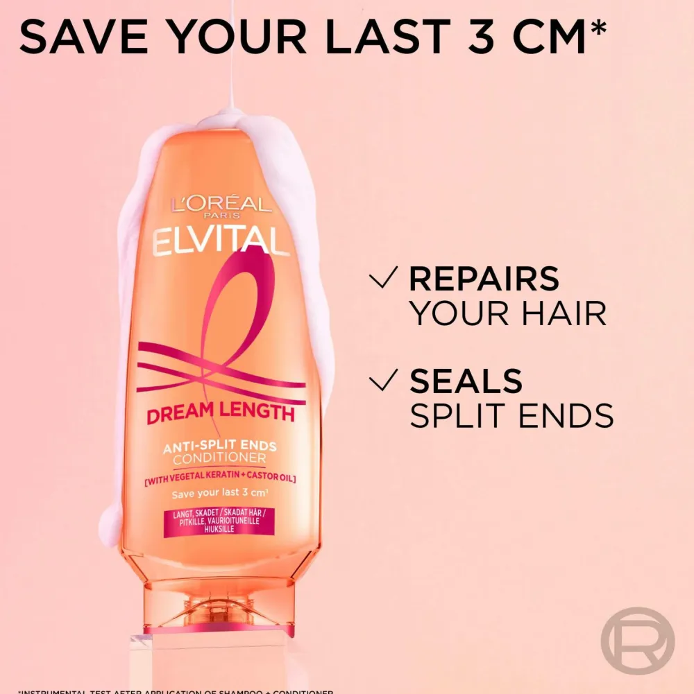 L'Oréal Paris Hår|Hår>Elvital Dream Length Conditioner For Long Hair 400 Ml