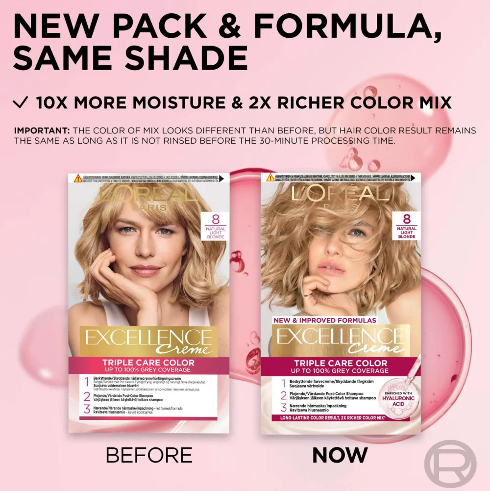 L'Oréal Paris Excellence Creme 8 Ljusblond Sale
