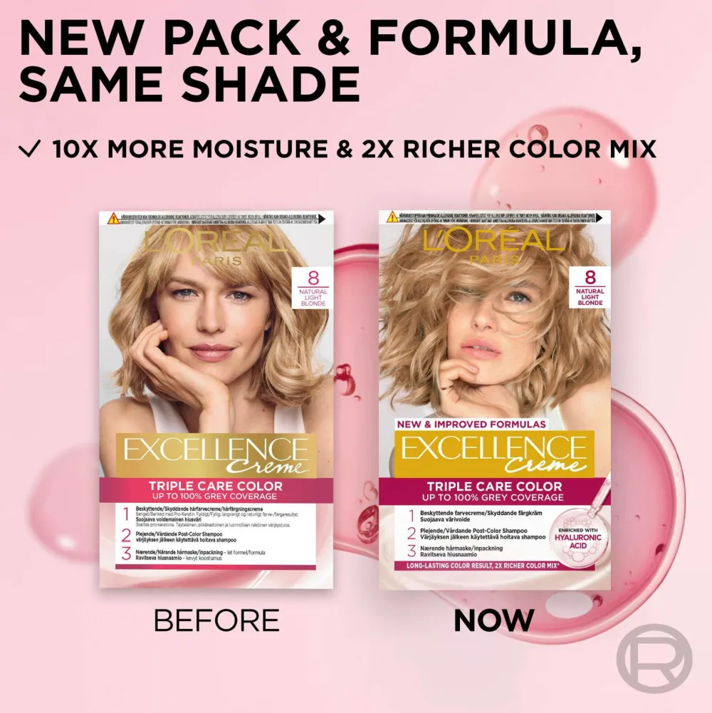L'Oréal Paris Excellence Creme 8 Ljusblond Sale