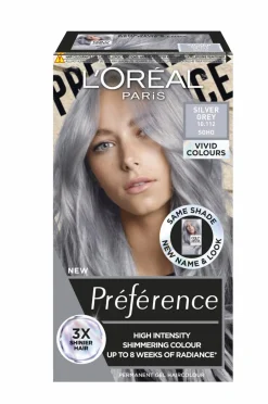 L'Oréal Paris Hårfarve Préférence Vivids Vivids Silver Grey 10.112 Clearance