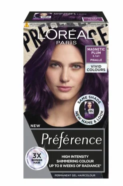L'Oréal Paris Hårfarve>Hårfarve Préférence Vivids Vivids Magn Plum 3.161