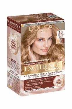 L'Oréal Paris Hårfarve Excellence Universal Nudes Universal Nudes lys blond 8U Discount