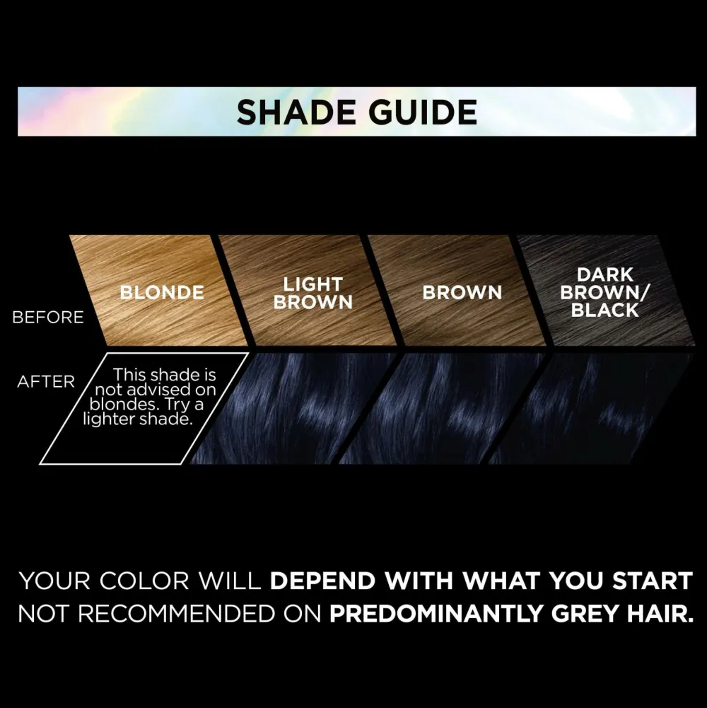 L'Oréal Paris Hårfarve>Hårfarve Préférence Vivids Vivids Blue Black 1.102