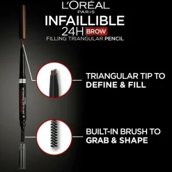 L'Oréal Paris Infaillible Brows 24H Filling Triangular Pencil 8.0 Light Cool Blonde Online