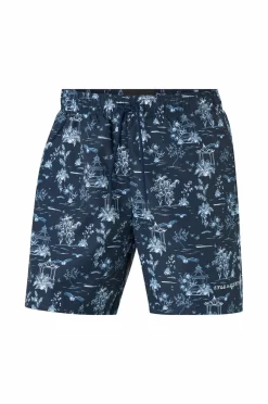 Lyle & Scott Badebukser Botanical Garden Print Z271 dark navy Hot