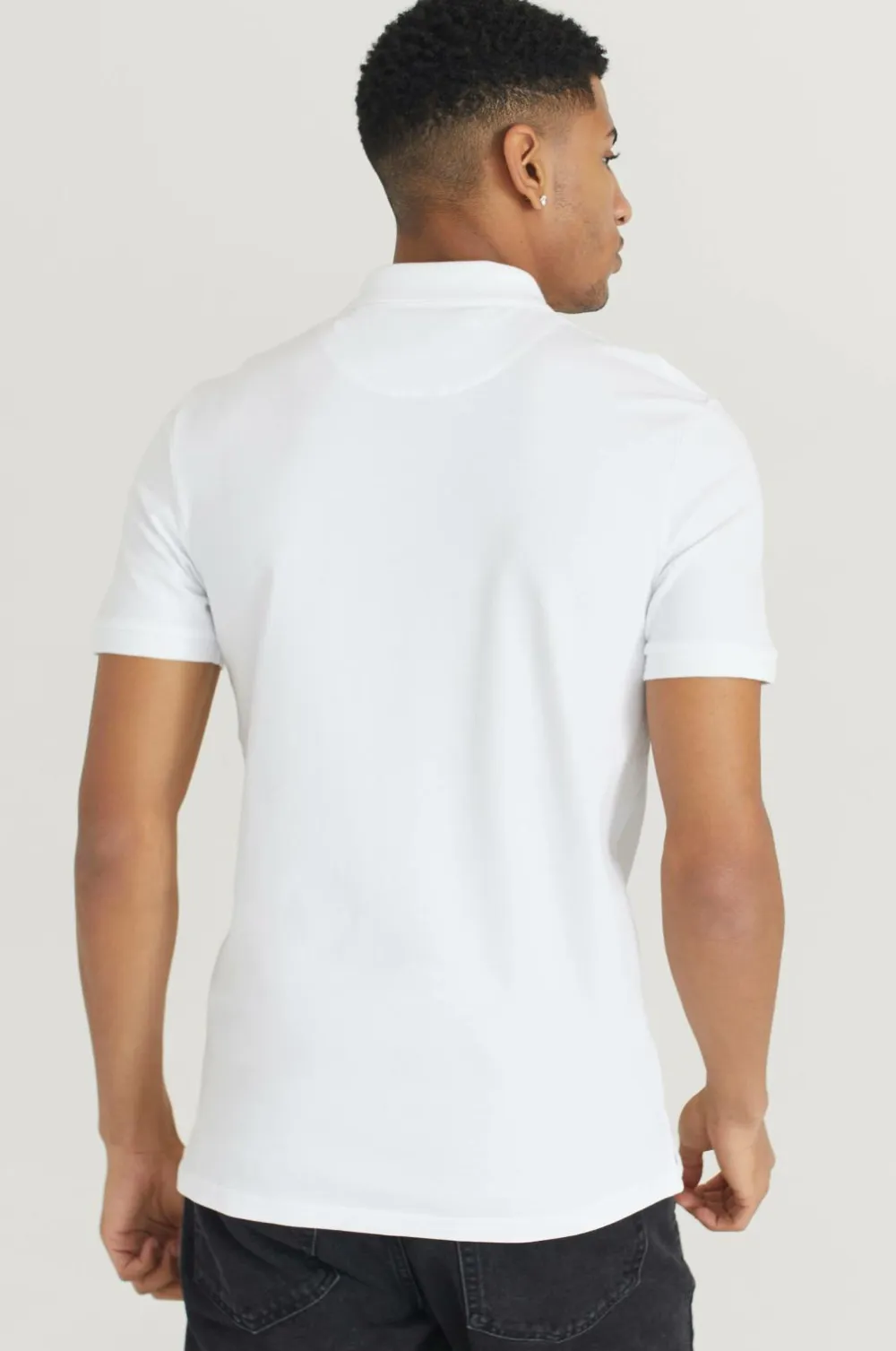 Lyle & Scott Poloshirt Plain Polo Shirt 0020 Clearance