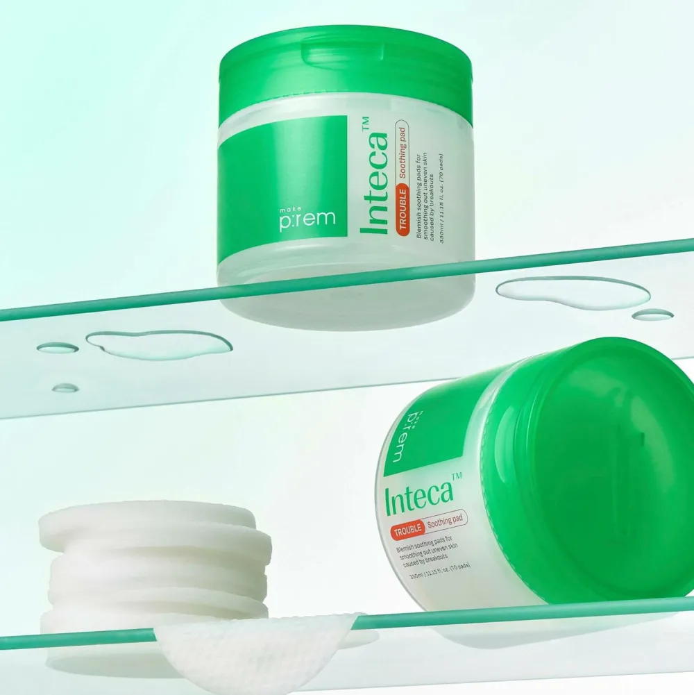 Make p:rem Ansigtspleje|Ansigtspleje>INTECA™ Trouble Soothing Pads 330Ml/70Pads No Color